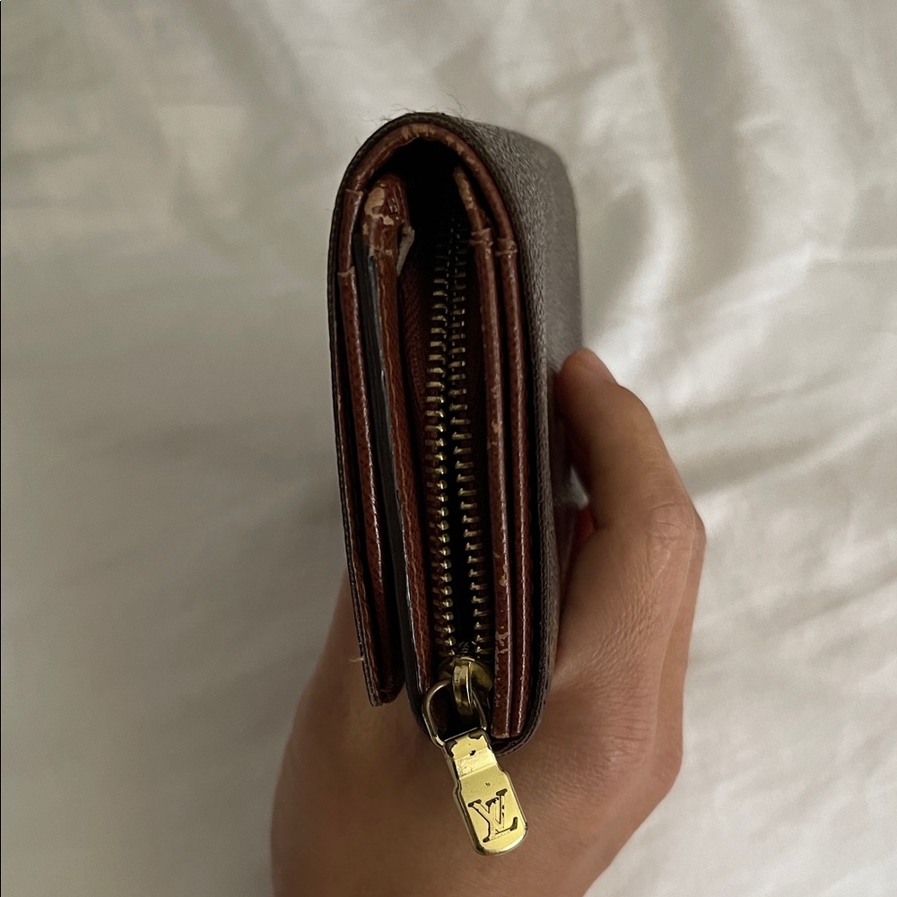 Louis Vuitton Brown Monogram Wallet - Picture 6 of 7
